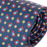 Felix Blue Mini Paisley Motif IMS Tie 7.5cm